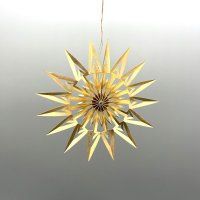 DWM Weihnachtsstern Design B Klassik gold 8 cm