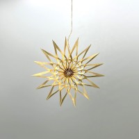 DWM Weihnachtsstern Design C Klassik gold 8 cm