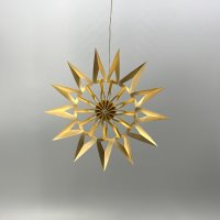 DWM Weihnachtsstern Design C modern gold 12 cm