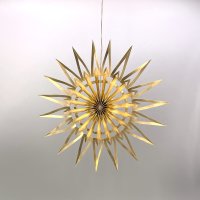 DWM Weihnachtsstern Design A modern gold 20 cm