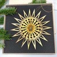 DWM Weihnachtsstern Design A modern gold 20 cm