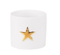 Räder Design Teelicht 2-er Set Sternenlichtlein gold...
