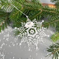 VOGEL Stickerei - Fensteranhänger Eisstern, Plauener...