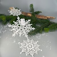 VOGEL Stickerei - Fensteranhänger Kette...