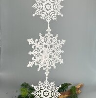 VOGEL Stickerei - Fensteranhänger Kette...
