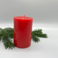 Engels Original Stumpenkerze Ø 8 H 15 cm, Zinnober