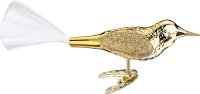 Inge-Glas Vogel gold glanz