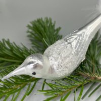 Inge-Glas Vogel White Feathers