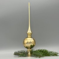 Inge-Glas Spitze 30 cm Sternenhimmel gold glanz